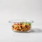 Microwave-Safe Glass Meal Prep Containers