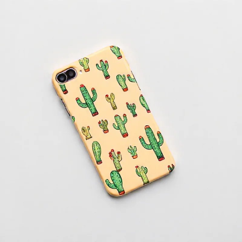 Cactus Pattern Phone Case