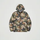 Camo Print Windbreaker