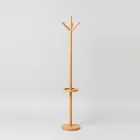 Wooden Coat Stand with Umbrella Holder