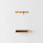 Modern Coat Rack with Storage Shelf