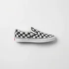 Checkerboard Slip-On Sneakers