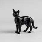 Black Cat Figurine