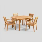 Classic Teak Outdoor Dining Set