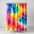 Vibrant Colorful Shower Curtain