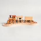 Classic Wooden Train Set