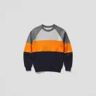 Dynamic Color Block Crewneck