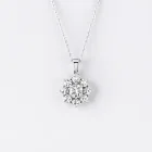 Diamond Cluster Pendant