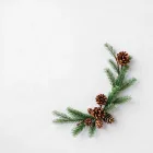 Wreath with Pinecones