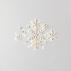 Twinkling Snowflakes Wall Decor