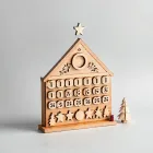 Wooden Christmas Countdown Calendar