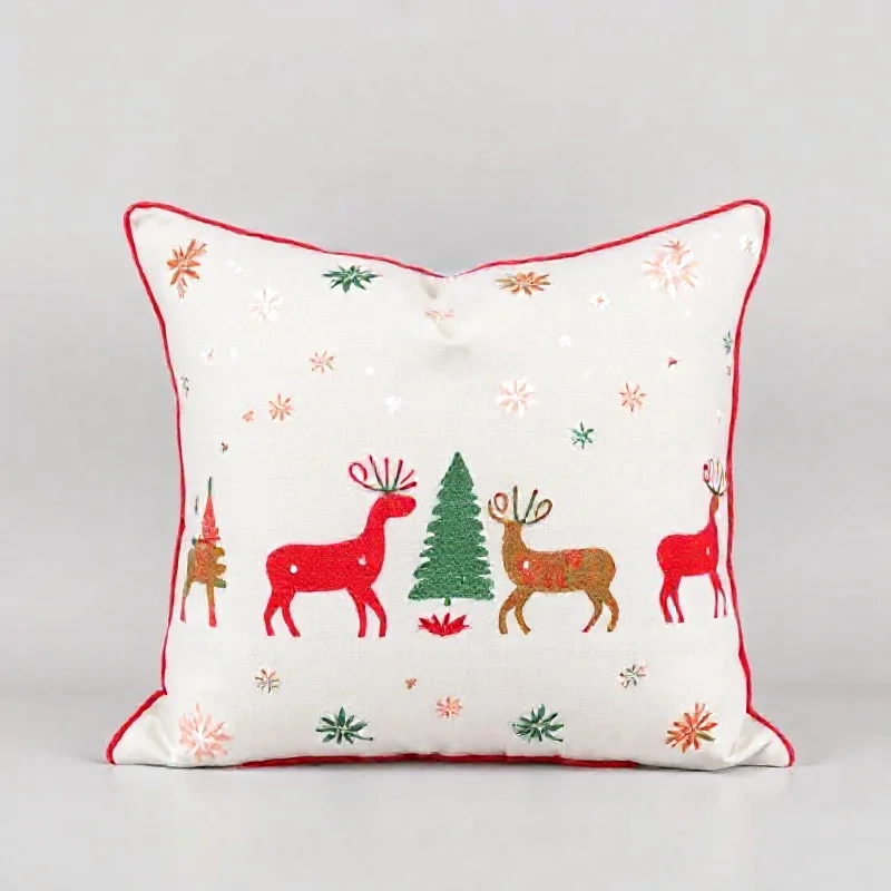 Reversible Holiday Pillow Covers