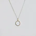 Double Layered Pendant Necklace