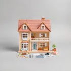 Dollhouse with Accessories