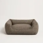 Designer Pet Bed with Chic Fabric