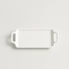 Elegant White Serving Tray