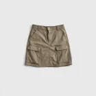 Edgy Cargo Skirt