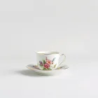 Floral Bone China Espresso Set