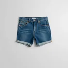 Edgy Denim Shorts