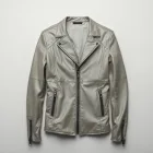 Edgy Faux Leather Jacket