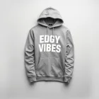 Edgy Vibes Graphic Hoodie