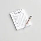 Fishing Checklist Notepad