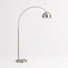 Silver Arc Floor Lamp