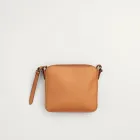 Faux Leather Crossbody Bag
