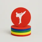 Martial Arts Floor Markers