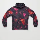 Flashy Print Windbreaker