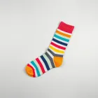 Funky Stripe Crew Socks
