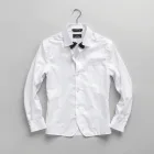 Chic White Tuxedo Shirt