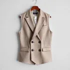 Sophisticated Double-Breasted Vest