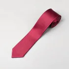 Burgundy Silk Tie