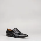Black Formal Cap-toe Shoes