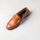 Classic Tan Leather Loafers