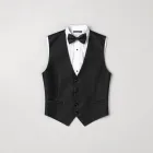 Black Formal Waistcoat