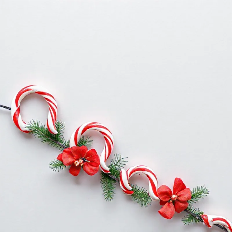 Candy Cane Garland