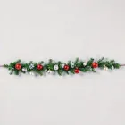 Christmas Garland with Ornaments