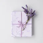 Elegant Lavender Gift Wrap