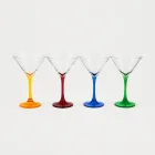 Colorful Martini Glass Set