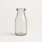 Vintage Glass Milk Bottle