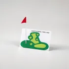 Golf Par 3 Card