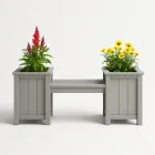 Garden Planter Bench