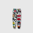 Graffiti Print Jogger Pants