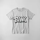 Graffiti Print Oversized Tee
