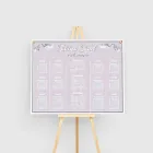 Wedding Reception Guest Seating Chart