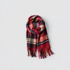 Bold Plaid Wrap