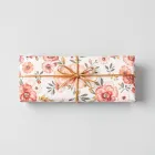 Seasonal Floral Print Gift Wrap