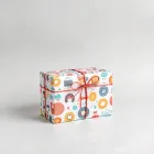 Fun Retro Patterns Gift Wrap